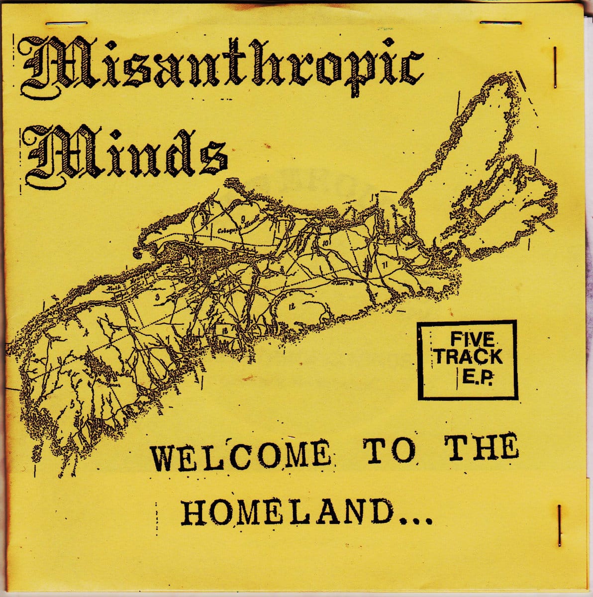 Misanthropic Minds - Welcome To The Homeland, Greetings From The Wasteland