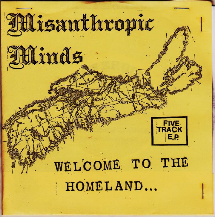 Misanthropic Minds - Welcome To The Homeland, Greetings From The Wasteland